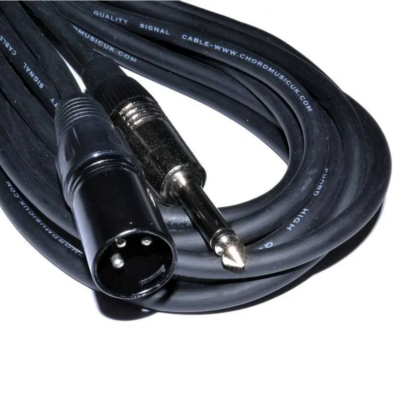 Classic Audio Lead Mono Jack - Xlr Male 6.0m