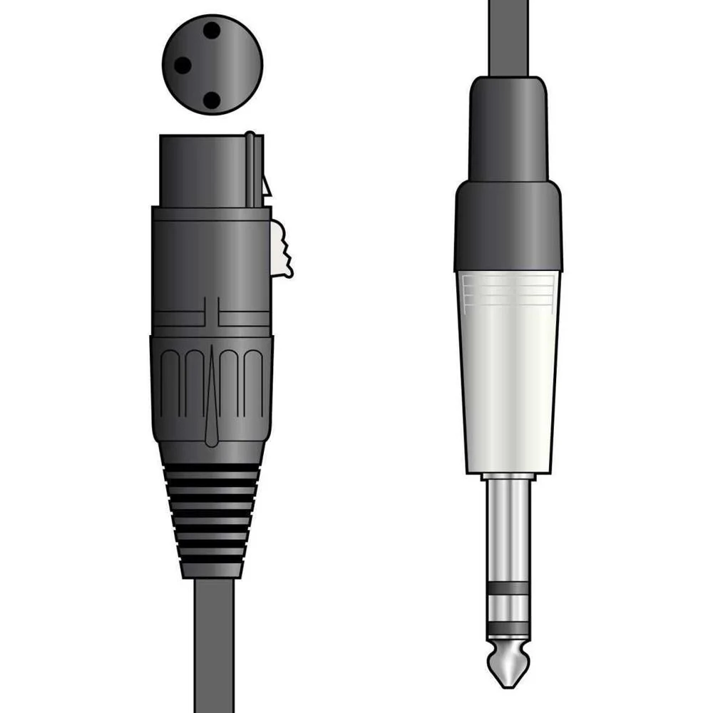 Classic Audio Lead Xlr Female - Trs Jack Plug 1.5m