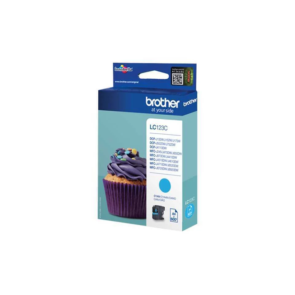 Tinteiro Brother Compatível Lc123 Xl Azul (V3)