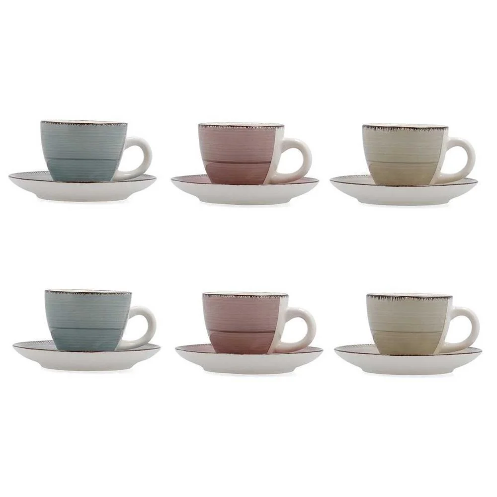 Juego de Tazas de Café Quid Vita Morning 12 Pieza.