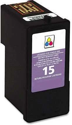 Tinteiro Lexmark Compatível nº 15 Cor (18C2110E)