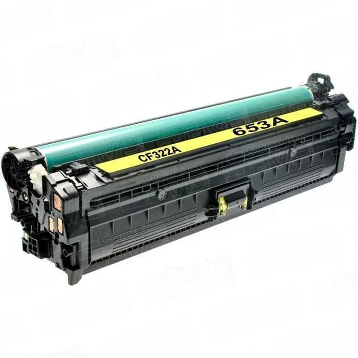 Toner HP 653A Compat&iacute;vel Amarelo (CF322A)