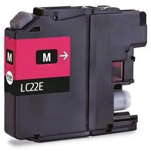 Tinteiro Brother Compatível Lc22e Xl Magenta