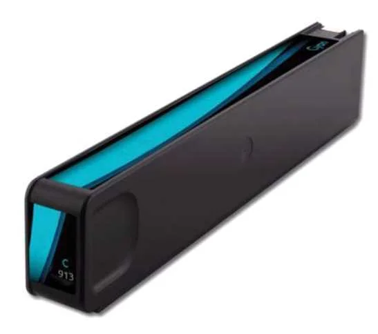 Tinteiro Hp Compatível 913a  Azul (F6t77ae)