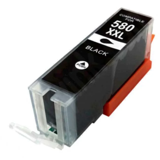 Tinteiro Canon Compatível PGI-580BK XXL Preto