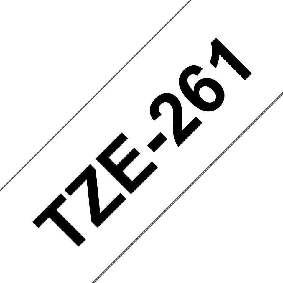 Fita Laminada Compatível Brother TZE-261 - 36mm x.