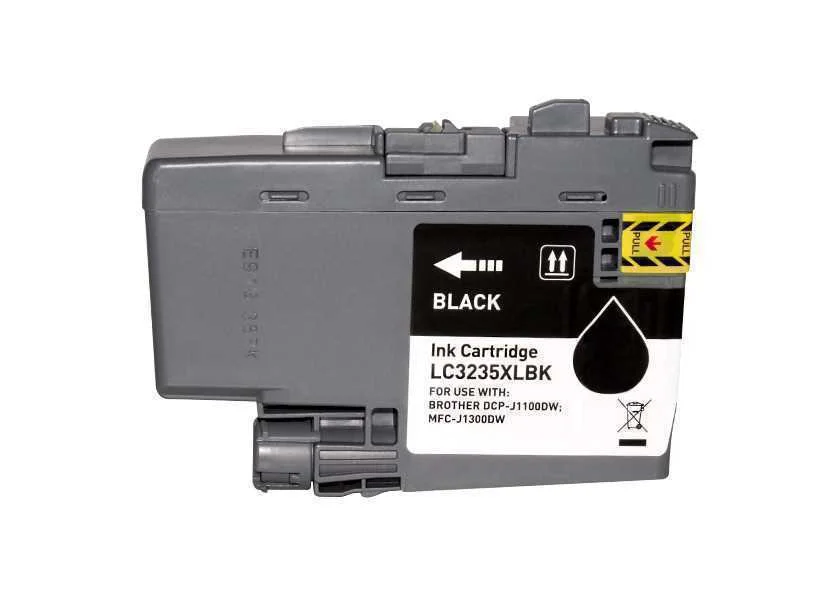 Tinteiro Brother Compatível LC3233BK Preto