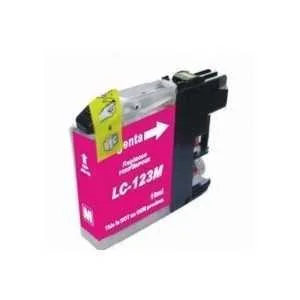 Tinteiro Brother Compatível Lc123 Xl Magenta