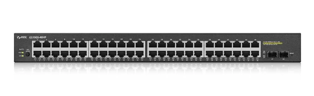 Zyxel Gs1900-48-Eu0102f Network Switch L2 Gigabit Ethernet (10/100/1000) Black