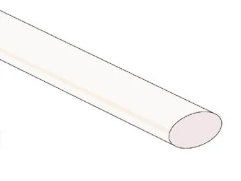 Shrinkable Tube 9.5mm - Clear - 25 Pcs