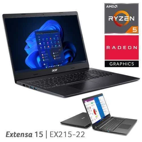 Notebook Acer Ex215 22 15,6"" R5-3500u 256 Gb SSD 256 Gb SSD 15,6"" Amd Ryzen 5 3500u 