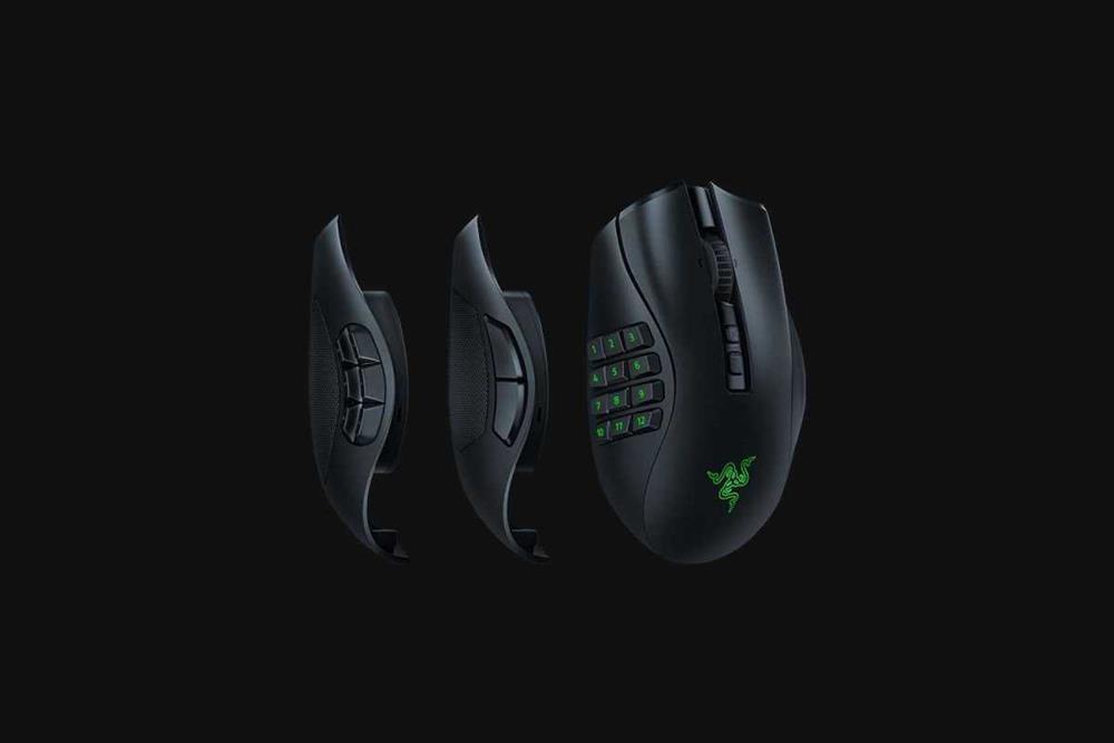 Rato Óptico Razer Naga V2 Pro Mmo RGB Wireless/Bluetooth 30000dpi Preto