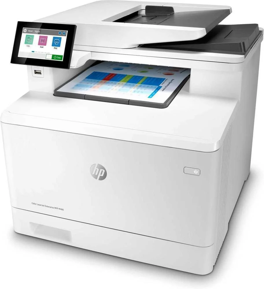 Impressora Multifunções Laserjet Enterprise Mfp M480f Branco - Hp