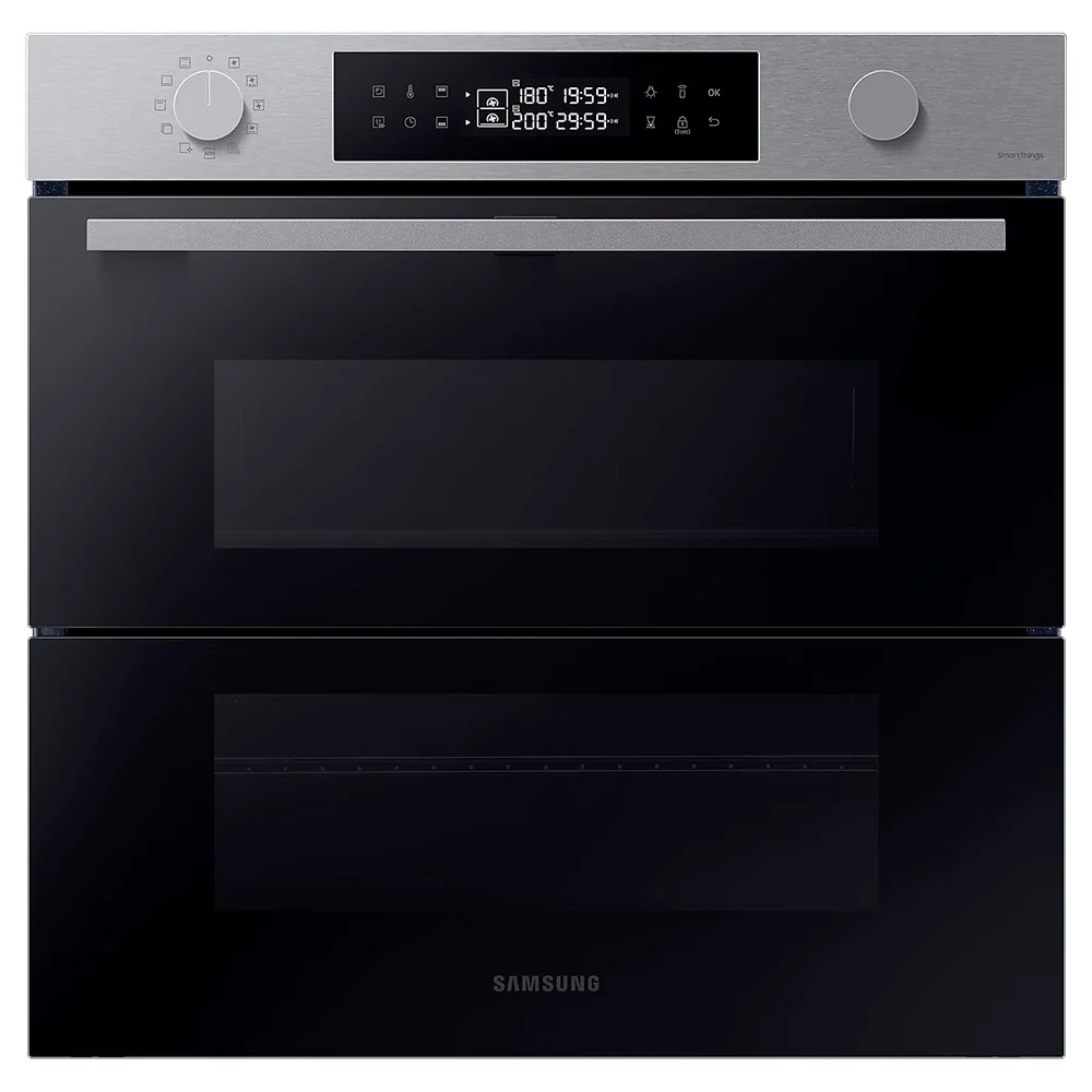 Built-In Electric Oven Nv7b4550vas Dual Cook Flex Pyrolytic 1600w 76l Wi-Fi (Inox) - Samsung