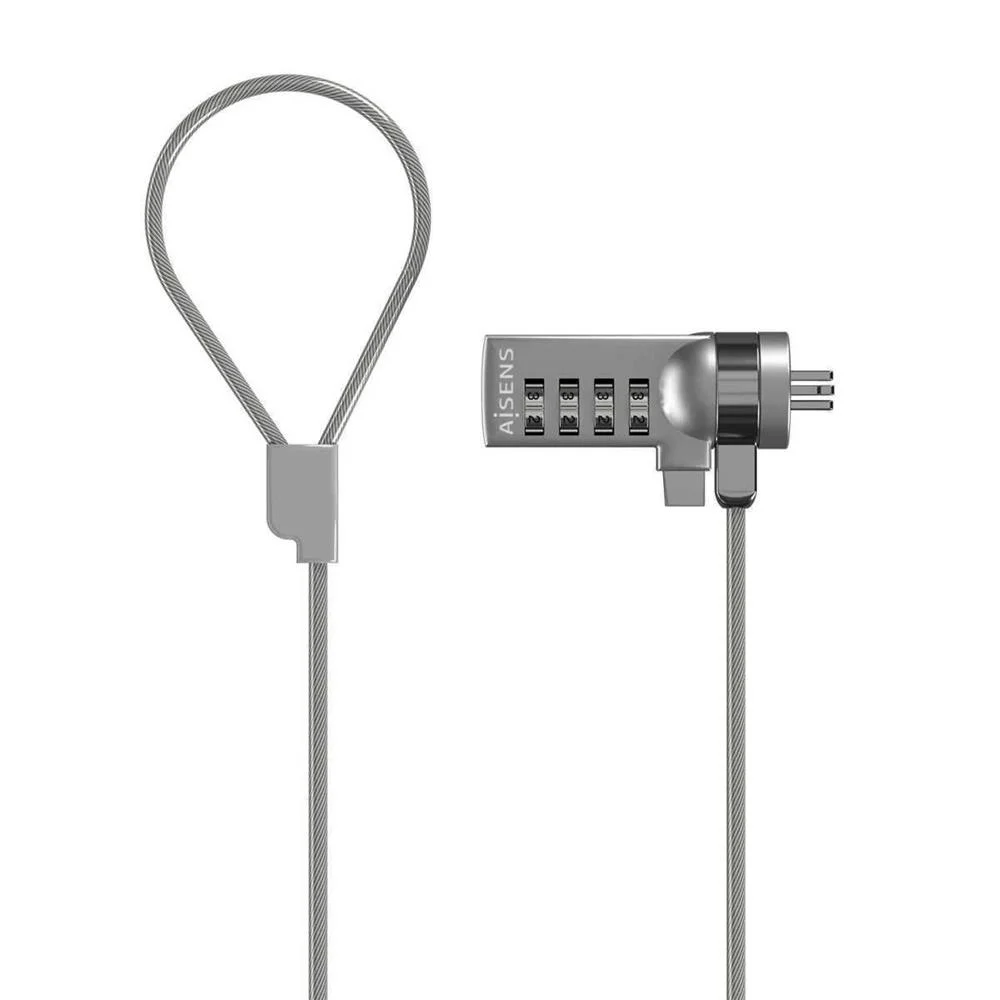 Cable de Seguridad para Portátiles Aisens Aslk-D4.