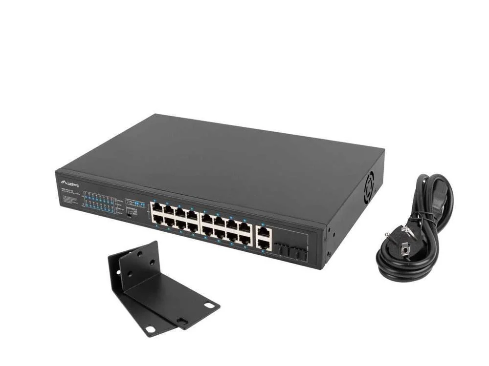 LANBERG RSFE-16P-2C-150 SWITCH DE REDE NÃO-GERIDO.