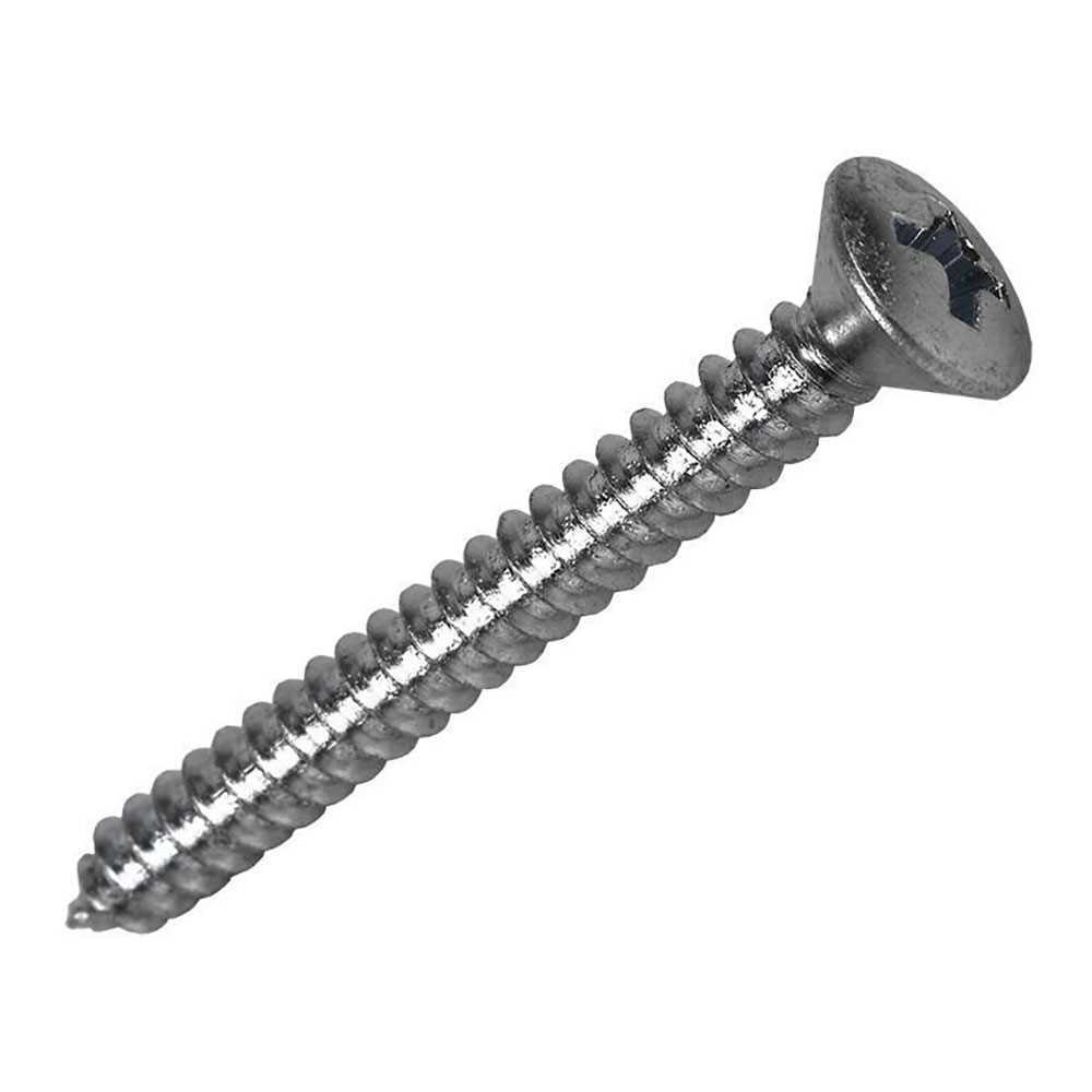 Caixa M 25un Parafuso Rosca Chapa Cr Zinco 3,5x13.