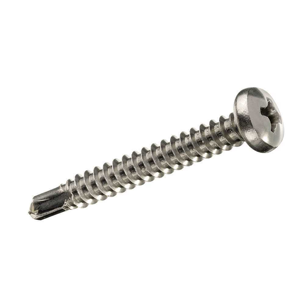 Caixa S 15un Parafuso Rosca Chapa Cr Autot. 4,2x2.