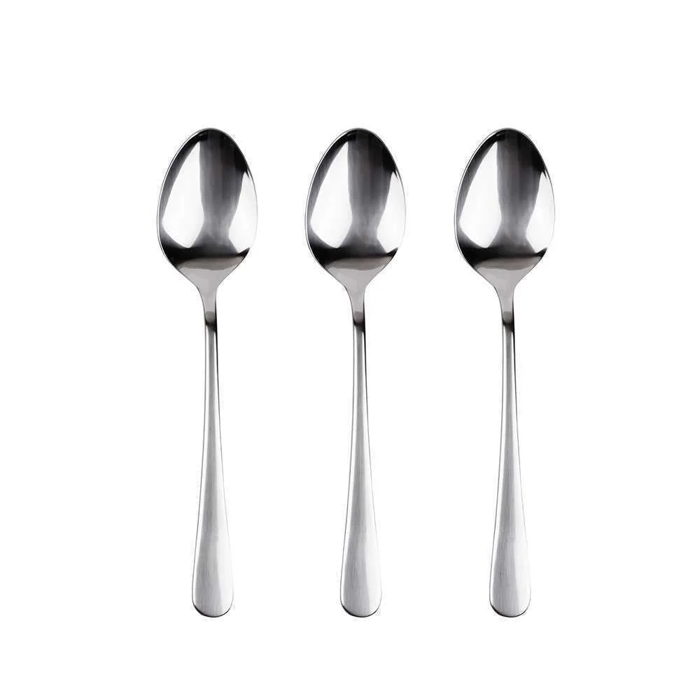 Kit 3 Unid. Colher de Aço Inoxidavel Reciclado Brilho Natur Sg7767 San Ignacio