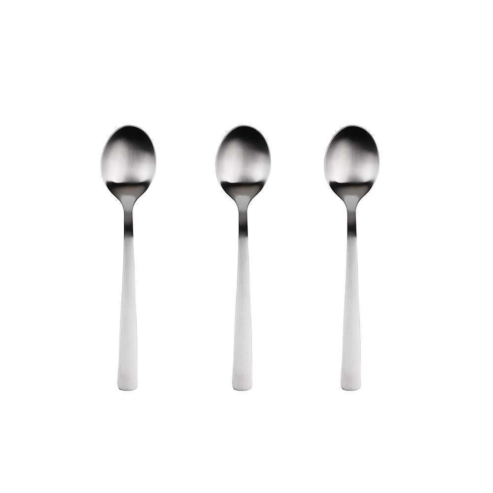 Kit 3un Colher de Inox Reciclado Mate Root Sg7773.