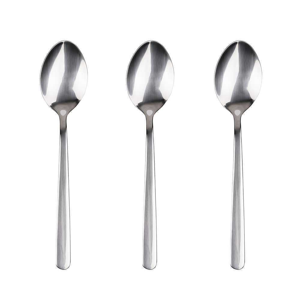 Kit 3un Colher Inox Reciclado Brilho Earth Sg7777.