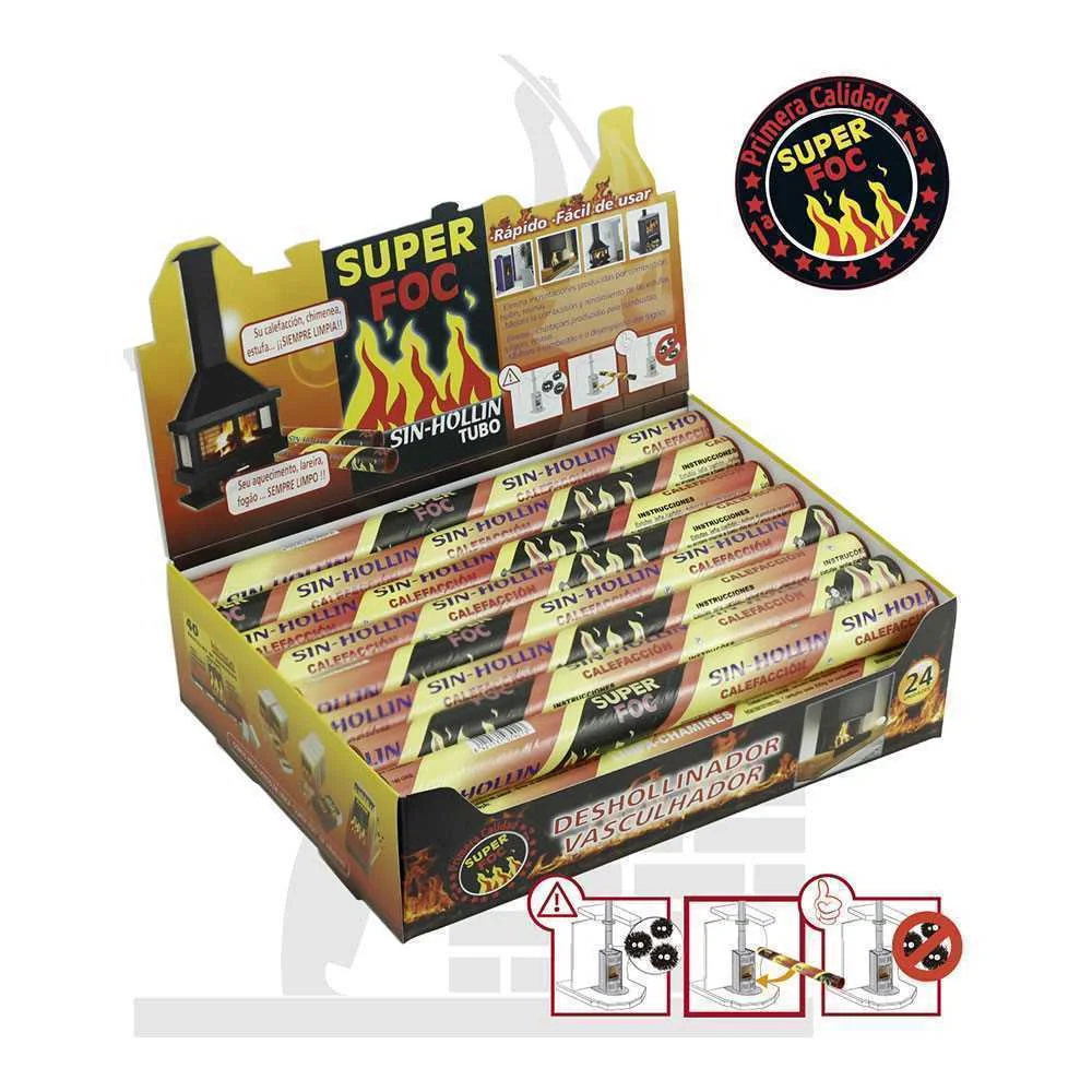 Sem-Fuligem Tubo 175g Aprox. 07901 Super Foc