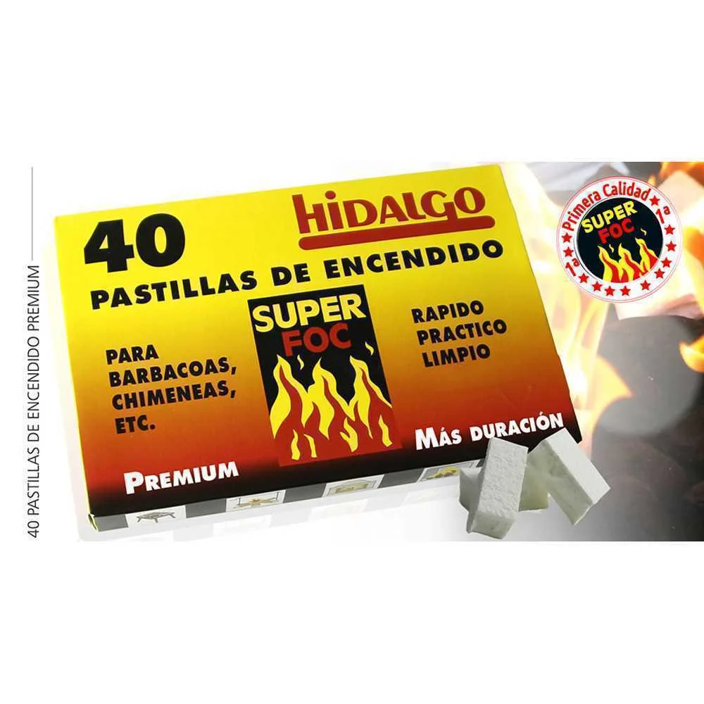 Pack 40 Unid. Acendalhas 08101 Superfoc