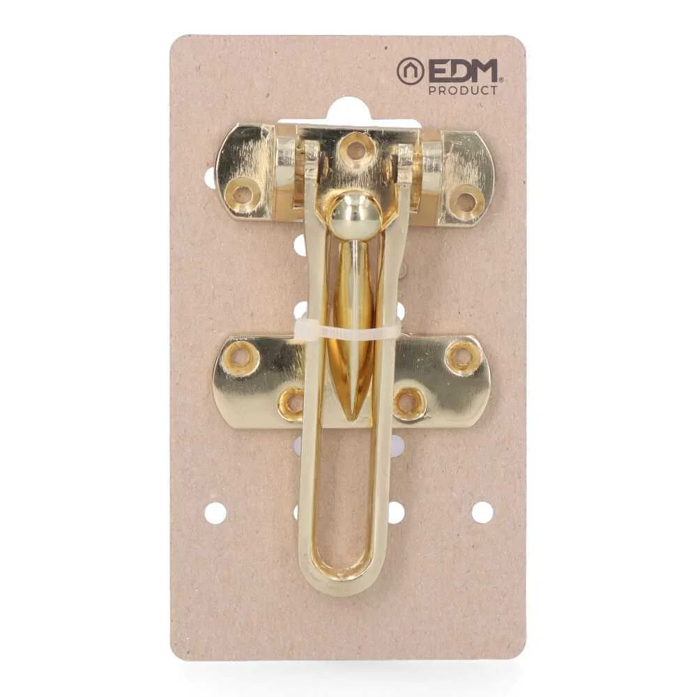 Pack 1un Fecho de Segurança Zamak Latão Edm