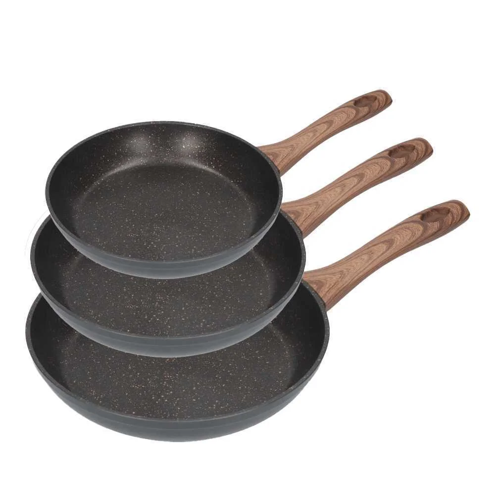 Kit de 3 Frigideiras Antiaderentes "Serie Eneas" Edm