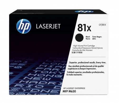 Hp Toner-Cartridge High Capacity No. 81x Black