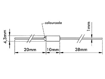 Fusivel Termico 105ºc 250V 10A