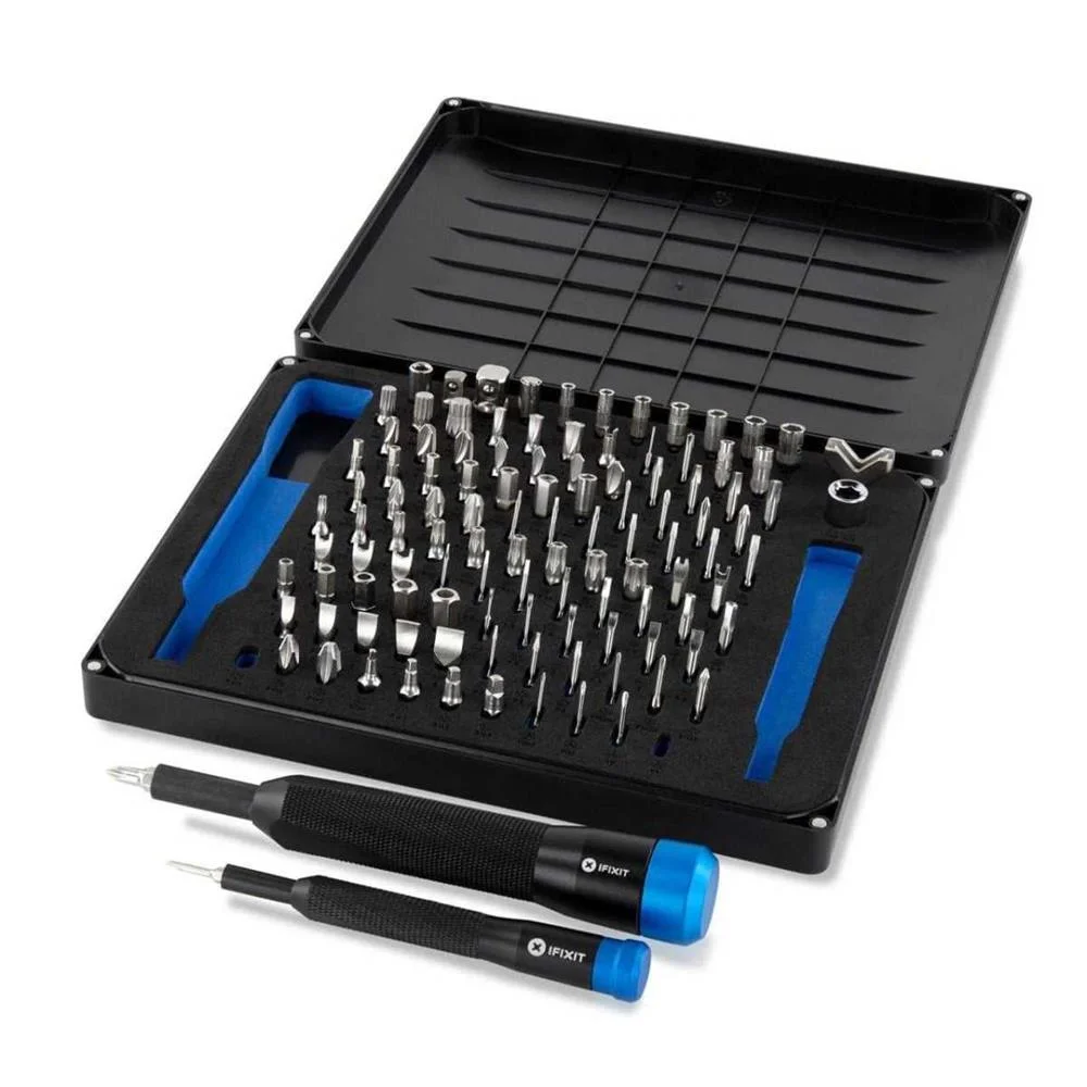 Ifixit Präzisions Bit Set 112 Bits,Manta Kit,4mm+1/4"Driver