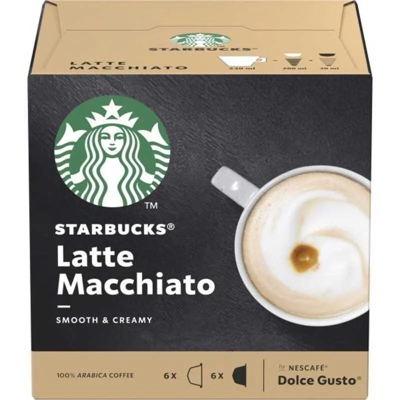 Cápsulas de Café Starbucks Latte Macchiato (12 Ud.