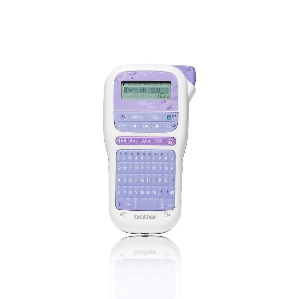 Rotuladora Eletrónica Pt-H200 Lavanda/Branco - Brother