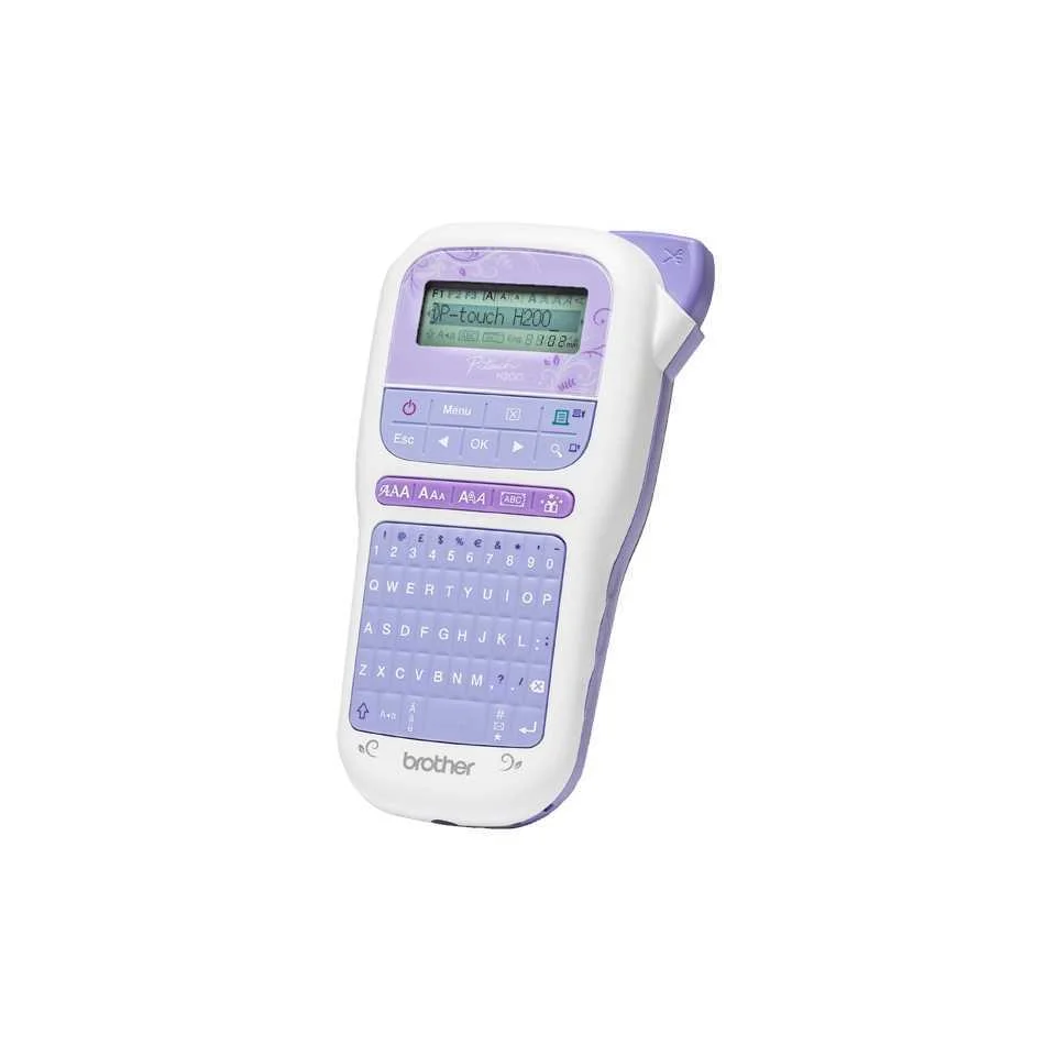 Rotuladora Eletrónica Pt-H200 Lavanda/Branco - Brother