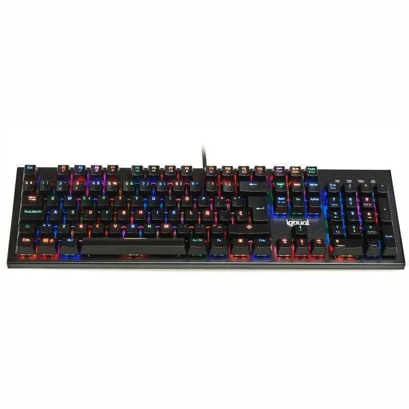 IGGUAL IGG317969 TECLADO USB QWERTY ESPANHOL PRETO