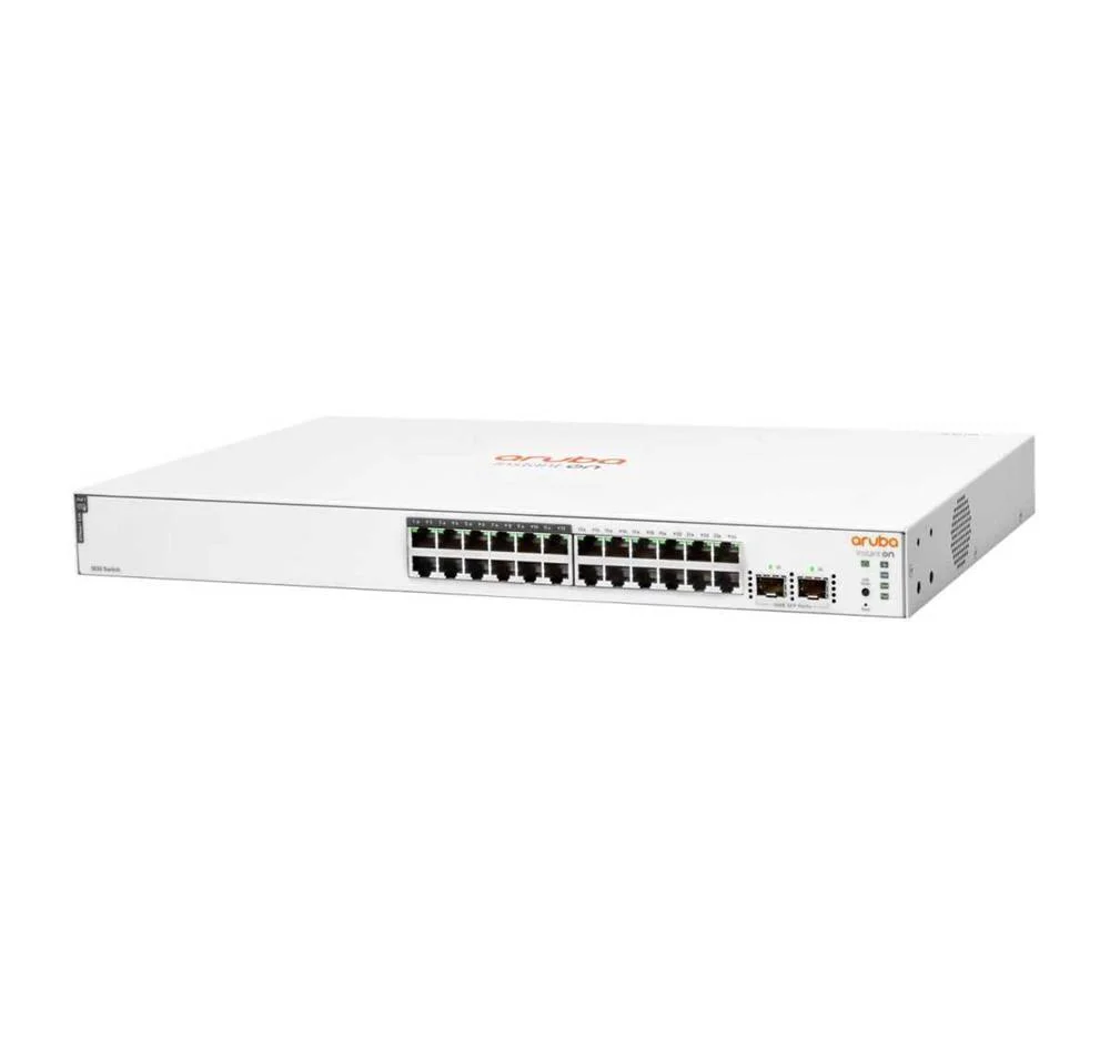 Hpe Aruba Ion 1830 24g 12p Cl.4 Poe 2sfp 195w Switch  Jl813a