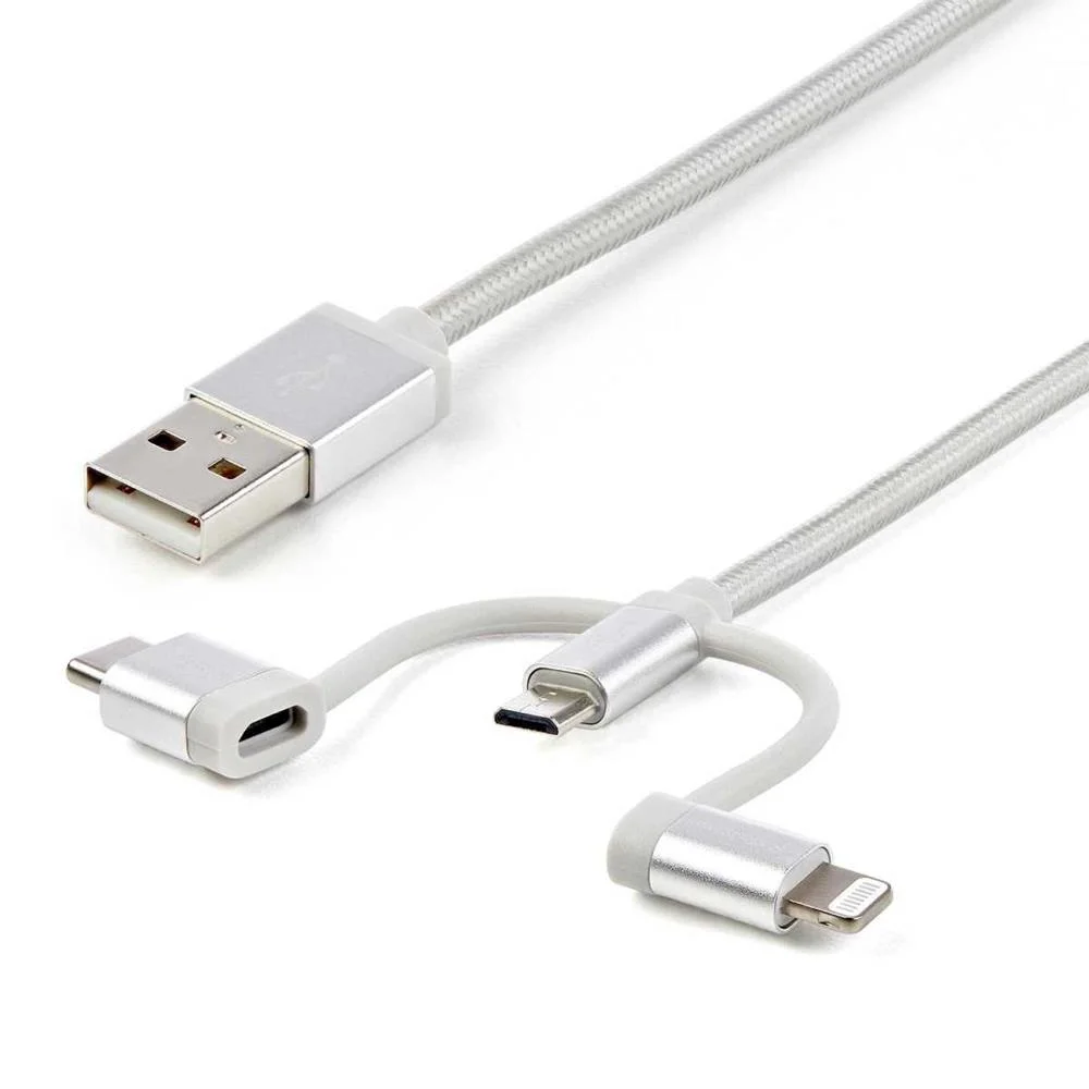 Cable 1m Usb a Usbc Micro      Cabl