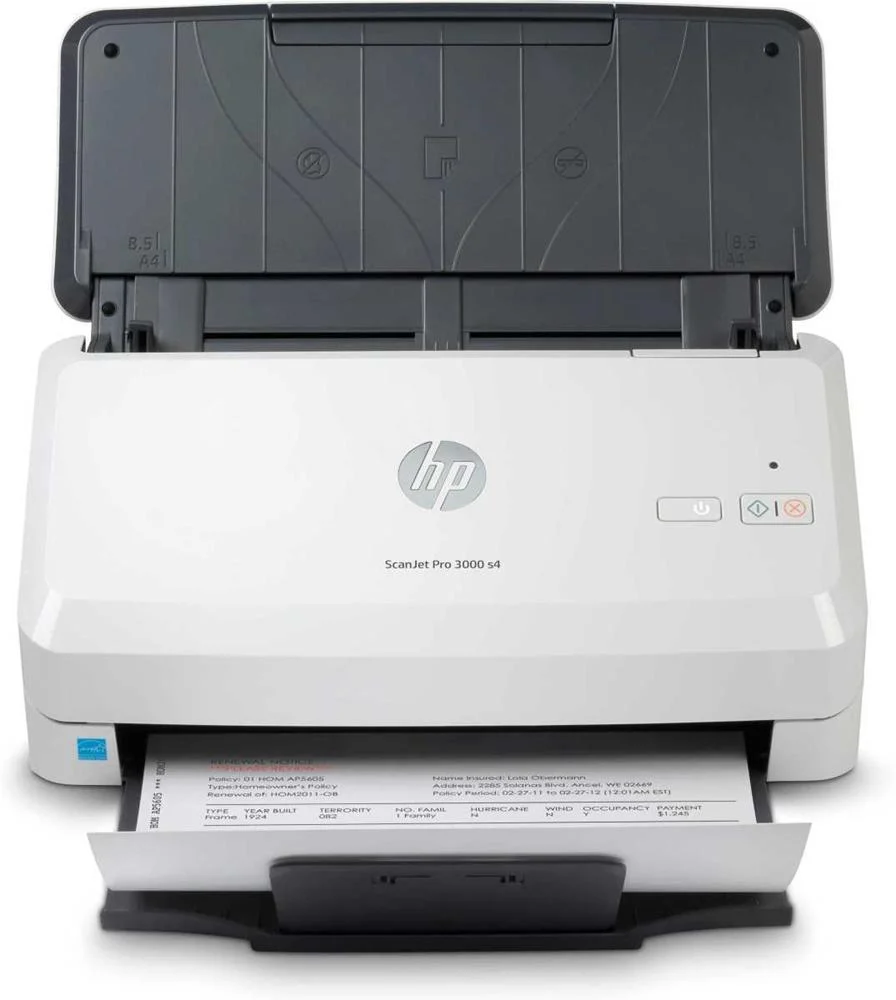 Scanner Scanjet Pro 3000 S4 Sheet-Feed 600 X 600dpi A4 Branco/Preto - Hp