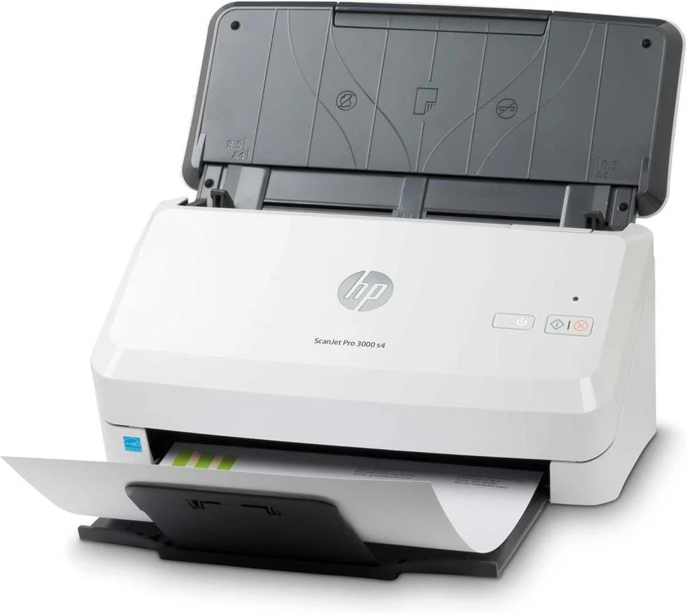 Scanner Scanjet Pro 3000 S4 Sheet-Feed 600 X 600dpi A4 Branco/Preto - Hp