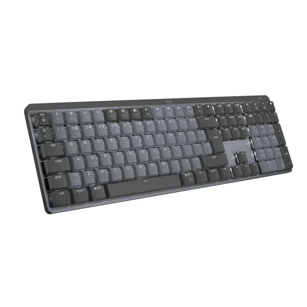 Teclado Sem Fios Logitech 920-010757 Preto Ingl&ecirc;s Eeuu Cinzento Qwerty 