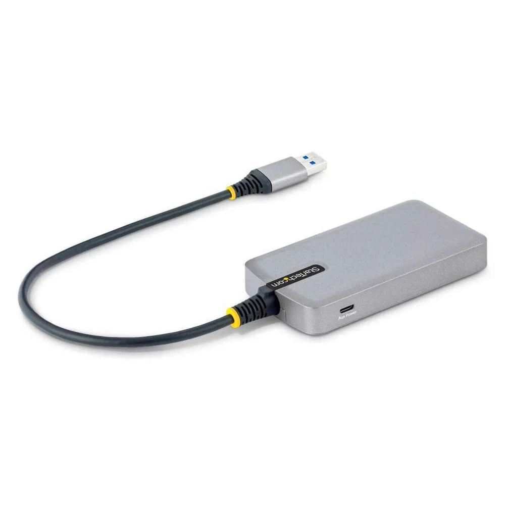3-Port Usb Hub W/ Gbe Portable Perp