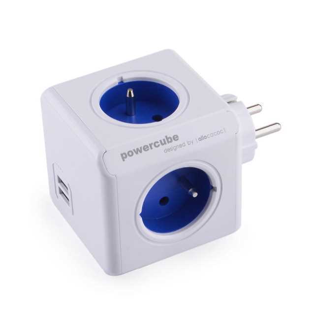 Powercube Plug Original Usb Blue 2202bl/Froupc