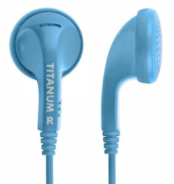 Auriculares Titanum C/ Fios Stereo Azul - Esperanza
