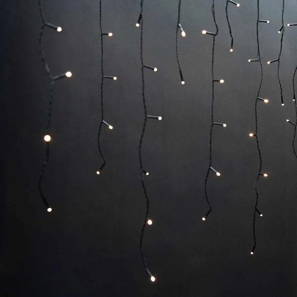 Luces de Carámbano Decorativas | 360 Leds | Blan.