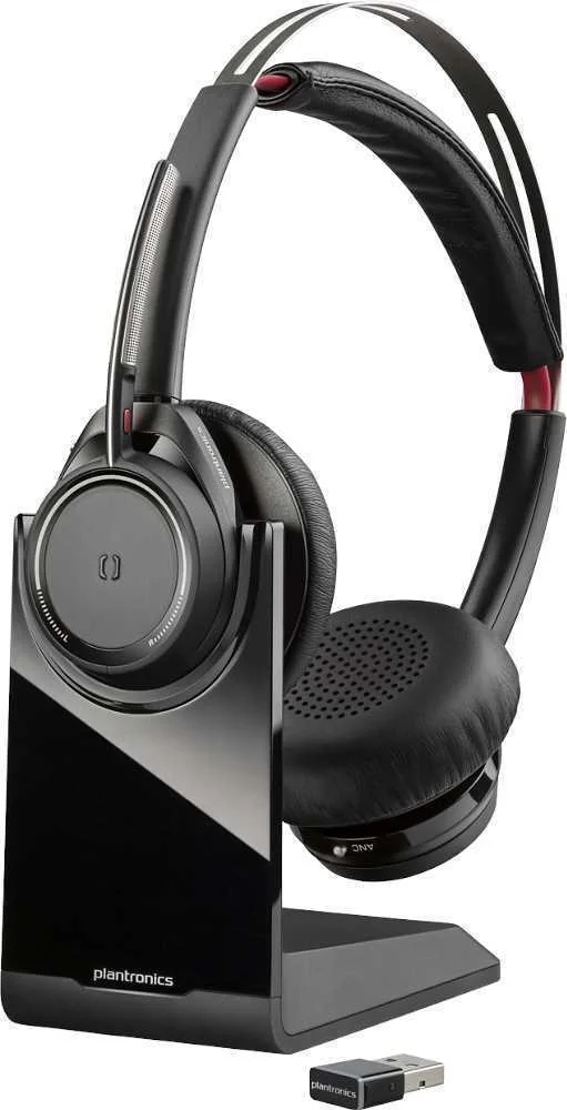 Poly Voyager Focus Uc Auscultadores Sem Fios Fita.