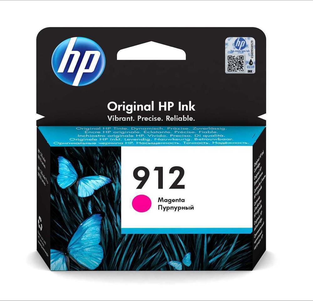 Tinteiro Hp 912 Magenta - 3yl78ae