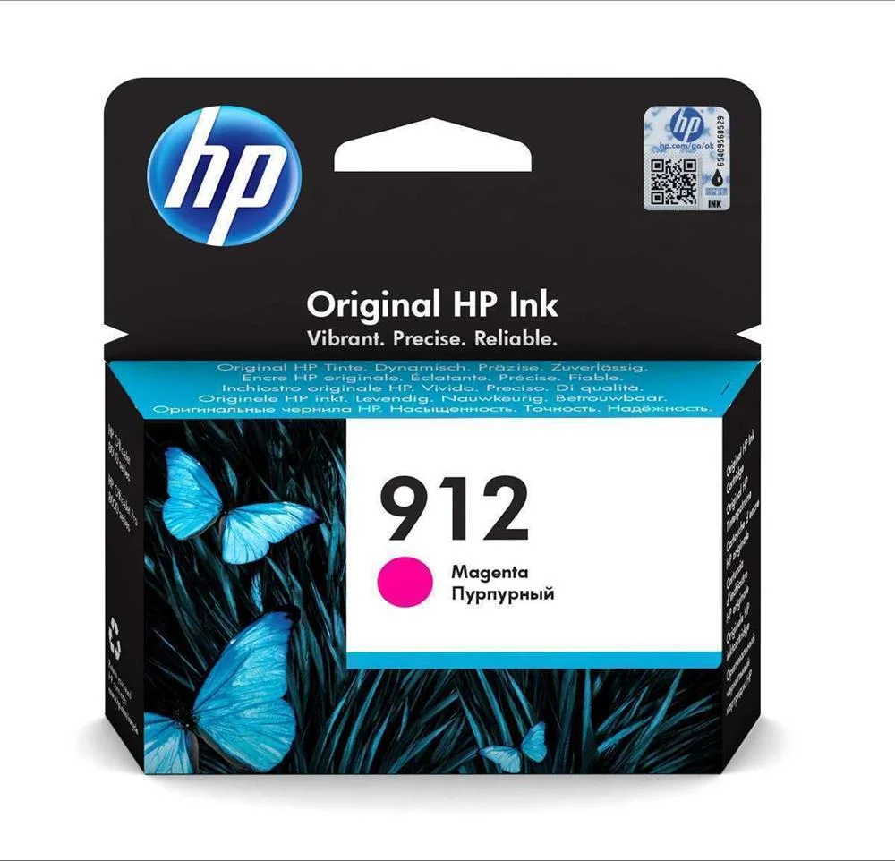 Tinteiro Hp 912 Magenta - 3yl78ae