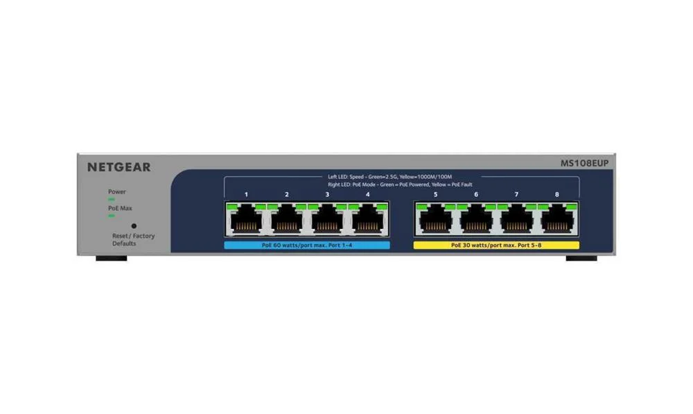 Hub Switch 8 Puertos Netgear Ultra60 Poe++