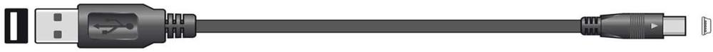 USB 2.0 Um Ficha para Mini B 5pin Plug Lead 1.5m